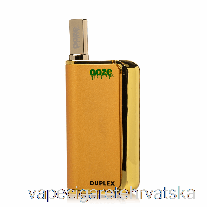 Vape Cigarete Ooze Duplex Pro Dual Vaporizer Lucky Gold